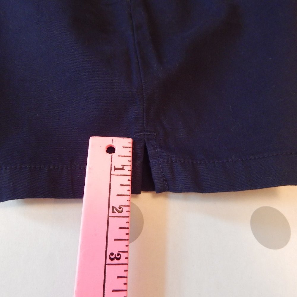 Loft Outlet 6" Twill Shorts Navy Sz 2 NWT - Picture 9 of 14